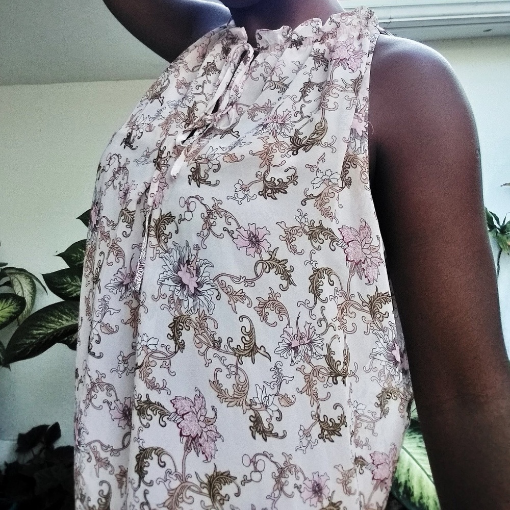 Max Studio Blouse Sleeveless Pink